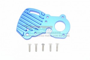 GPM ER2018A ALUMINUM MOTOR PLATE WITH HEAT SINK FINS TRAXXAS-1/10 E-REVO VXL 86086-4 MONSTER - ER2018A-B