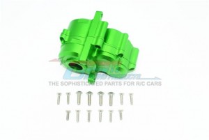GPM ER2038 ALUMINUM CENTER GEARBOX TRAXXAS-1/10 E-REVO VXL 86086-4 - Green - ER2038-G