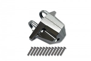 GPM UDR013A ALUMINUM REAR AXLE CASE CARRIER 8541 TRAXXAS 1/7 UNLIMITED DESERT RACER - Gun silver - UDR013A-GS