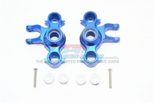 ALUMINUM FRONT/REAR KNUCKLE ARMS TRAXXAS-E REVO 56087-1 - Blue - ER021N-B