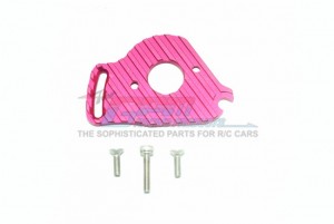 ALUMINUM MOTOR PLATE WITH HEAT SINK FINS TRAXXAS-SLASH 4X4 LOW-CG 68086-21 - SLA018NLCG-R