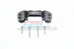 GPM RK008F ALUMINUM FRONT UPPER MOUNT FOR UPPER ARM LINKS LOSI 1/10 ROCK REY LOS03009T1/T2 - RK008F-BK