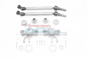 ALUMINUM UPGRADE SET (CVD, FRONT/REAR KNUCKLE ARMS, WHEEL HEX CLAW+WHEEL LOCK) TRAXXAS R-ERVO VXL 86086 - ER100-S