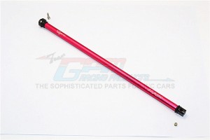 GPM SLA025LCG ALUMINIUM MAIN SHAFT WITH HARD STEEL ENDS TRAXXAS SLASH 4X4 & LOW-CG 68086-2 - Red - SLA025LCG-R