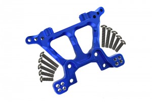 GPM SLA028 ALLOY FRONT SHOCK TOWER TRAXXAS SLASH 4X4 & LOW-CG 68086-2 - Blue - SLA028-B
