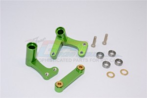 GPM RUS048 ALLOY STEERING ASSEMBLY WITH BEARINGS TRAXXAS RUSTLER VXL - RUS048-G