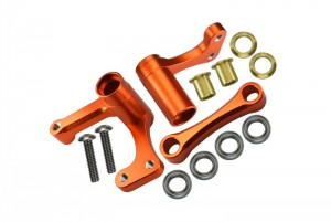GPM RUS048 ALLOY STEERING ASSEMBLY WITH BEARINGS TRAXXAS RUSTLER VXL - Orange - RUS048-OR