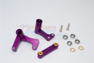 GPM RUS048 ALLOY STEERING ASSEMBLY WITH BEARINGS TRAXXAS RUSTLER VXL - RUS048-P
