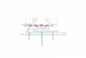GPM RUS4009 ALUMINUM REAR LOWER SUSPENSION MOUNT TRAXXAS 1/10 RUSTLER 4X4 VXL 67076-4 - Silver - RUS4009-S