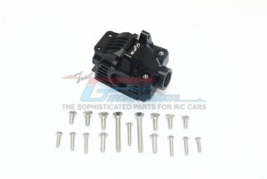GPM RUS4012 ALUMINUM FRONT GEAR BOX TRAXXAS 1/10 RUSTLER 4X4 VXL 67076-4 - RUS4012-BK