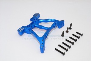 GPM SLA030 ALLOY REAR SHOCK TOWER TRAXXAS SLASH 4X4 & LOW-CG 68086-2 - Blue - SLA030-B