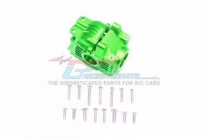 GPM RUS4013 ALUMINUM REAR GEAR BOX TRAXXAS 1/10 RUSTLER 4X4 VXL 67076-4 - Green - RUS4013-G