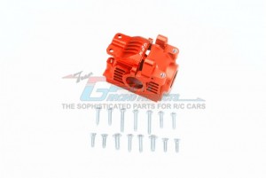GPM RUS4013 ALUMINUM REAR GEAR BOX TRAXXAS 1/10 RUSTLER 4X4 VXL 67076-4 - Orange - RUS4013-OR