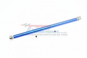GPM RUS4025S STAINLESS STEEL W/ ALUMINUM CENTER DRIVE SHAFT TRAXXAS 1/10 RUSTLER 4X4 VXL 67076-4 - Blue - RUS4025S-B