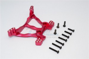GPM SLA030 ALLOY REAR SHOCK TOWER TRAXXAS SLASH 4X4 & LOW-CG 68086-2 - Red - SLA030-R