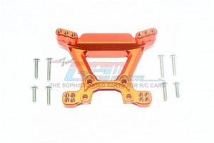 GPM RUS4028 ALUMINUM FRONT SHOCK TOWER TRAXXAS 1/10 RUSTLER 4X4 VXL 67076-4 - RUS4028-OR