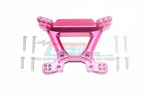 GPM RUS4028 ALUMINUM FRONT SHOCK TOWER TRAXXAS 1/10 RUSTLER 4X4 VXL 67076-4 - Red - RUS4028-R