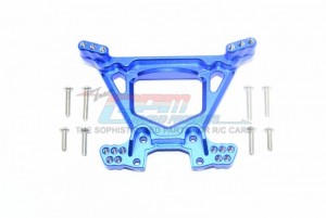 GPM RUS4030 ALUMINUM FRONT SHOCK TOWER TRAXXAS 1/10 RUSTLER 4X4 VXL 67076-4 - Blue - RUS4030-B