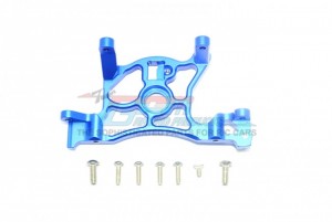 GPM RUS4036 ALUMINUM REAR SPUR GEAR COVER MOUNT TRAXXAS 1/10 RUSTLER 4X4 VXL 67076-4 - Blue - RUS4036-B