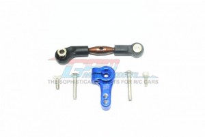 GPM RUS416025ST SPRING STEEL TIE ROD 25T ALUMINUM SERVO HORN TRAXXAS 1/10 RUSTLER 4X4 VXL 67076-4 - RUS416025ST-B