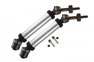 GPM SRUS41277RH HARDEN STEEL #45 REAR AXLE W. ALLOY BODY TRAXXAS 1/10 RUSTLER 4X4 VXL 67076-4 - SILVER - SRUS41277RH-S