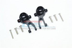 GPM MAG021 ALUMINUM FRONT KNUCKLE ARMS ARRMA 1/10 GRANITE 4X4 MEGA MOSTER TRUCK - BLACK - MAG021-BK