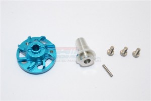 ALUMINIUM SPUR GEAR ADAPTER TRAXXAS SLASH 4X4 & LOW-CG 68086-2 - Light Blue - SLA035LCG-SB