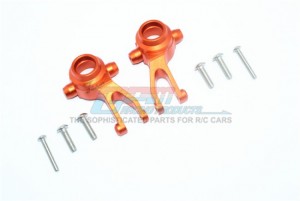 GPM MAG021 ALUMINUM FRONT KNUCKLE ARMS ARRMA 1/10 GRANITE 4X4 MEGA MOSTER TRUCK - MAG021-OR