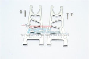 GPM MAG055 ALUMINUM FRONT LOWER ARMS  ARRMA 1/10 GRANITE 4X4 MEGA MOSTER TRUCK - SILVER - MAG055-S