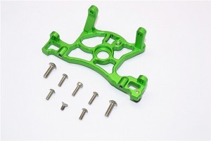 ALUMINIUM SPUR GEAR COVER MOUNT TRAXXAS SLASH 4X4 & LOW-CG 68086-2 - Green - SLA036LCG-G