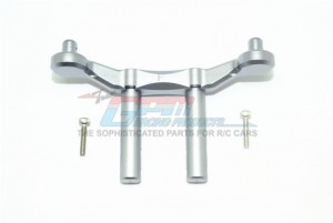 GPM MAG201F ALUMINUM FRONT BODY MOUNT & POST ARRMA 1/10 GRANITE 4X4 MEGA MOSTER TRUCK - GUN SILVER - MAG201F-GS