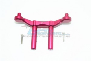 GPM MAG201F ALUMINUM FRONT BODY MOUNT & POST ARRMA 1/10 GRANITE 4X4 MEGA MOSTER TRUCK - RED - MAG201F-R