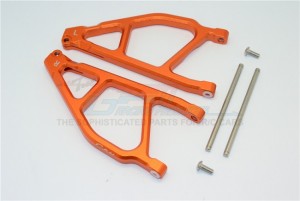 GPM MAN054 ALUMINUM FRONT UPPER ARMS ARRMA 1/8 NERO 6S BLX AR106011/AR106009 - MAN054-OR