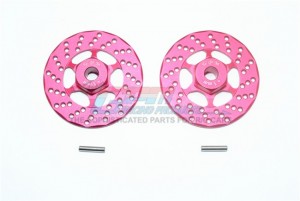 GPM GT010D+1MM ALUMINUM +1MM HEX WITH BRAKE DISK TRAXXAS 1/10 4WD FORD GT4-TEC 2.0 / 4-TEC 3.0 93054 - RED - GT010D+1MM-R