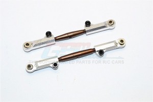 ALLOY FRONT ADJUSTABLE UPPER ARM TRAXXAS SLASH 4X4 & LOW-CG 68086-2 - Gun silver - SLA054-GS