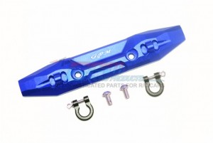 GPM ER2330F ALUMINUM FRONT BUMPER WITH D-RINGS 1/10 ELECTRIC TRAXXAS 4WD E-REVO VXL BRUSHLESS 86086 - BLUE - ER2330F-B