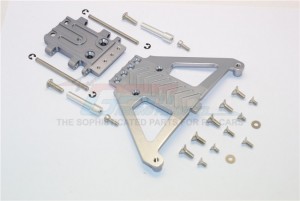 ALUMINIUM FRONT GEAR BOX PROTECTOR  TRAXXAS SLASH 4X4 & LOW-CG 68086-2 - SLA330LCG-GS