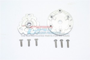 GPM ER2035 ALUMINUM TRASMISSION CUSH DRIVE HOUSING 1/10 ELECTRIC TRAXXAS 4WD E-REVO VXL BRUSHLESS 86086 - SILVER - ER2035-S