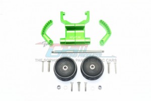 GPM ALUMINUM REAR ADJUSTABLE WHEELIE 1/10 ELECTRIC TRAXXAS 4WD E-REVO VXL BRUSHLESS 86086 - GREEN - ER2040R-G