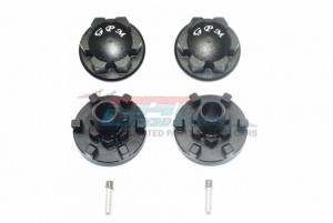 GPM ER2006A ALUMINUM WHEEL HEX CLAW + WHEEL LOCK TRAXXAS 4WD E-REVO VXL BRUSHLESS 86086 - BLACK - ER2006A-BK