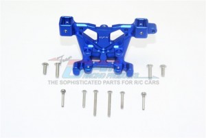 GPM ER2031 ALUMINUM REAR BODY POST MOUNT TRAXXAS 4WD E-REVO VXL BRUSHLESS 86086 - BLUE - ER2031-B