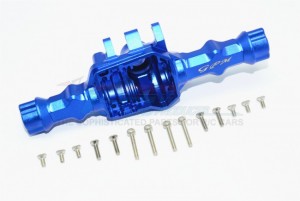 GPM TRX4013B ALUMINUM REAR GEAR BOX (WITHOUT COVER) TRX4 DEFENDER TRAIL CRAWLER - BLUE - TRX4013B-B