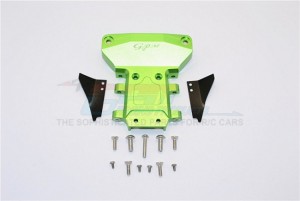 ALUMINIUM REAR GEAR BOX PROTECTOR TRAXXAS SLASH 4X4 & LOW-CG 68086-2 - Green - SLA331LCG-G