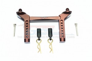 GPM TRX4201F ALUMINUM FRONT BODY MOUNT & POST TRX4 DEFENDER TRAIL CRAWLER - TRX4201F-BR