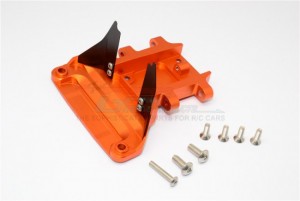 ALUMINIUM REAR GEAR BOX PROTECTOR TRAXXAS SLASH 4X4 & LOW-CG 68086-2 - SLA331LCG-OR