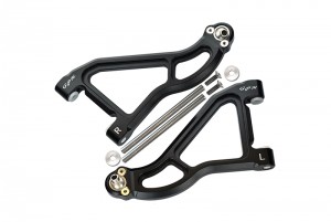 GPM UDR054A ALUMINUM FRONT UPPER SUSPENSION ARM  8531 1/7 UNLIMITED DESERT RACER PRO-SCALE 4X4 85076-4 - UDR054A-BK