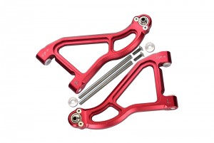 GPM UDR054A ALUMINUM FRONT UPPER SUSPENSION ARM  8531 1/7 UNLIMITED DESERT RACER PRO-SCALE 4X4 85076-4 - RED - UDR054A-R