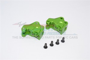 GPM ALUMINIUM FRONT/REAR GEAR BOX COMPONENTS AXIAL RR10 BOMBER - GREEN - RR008-G