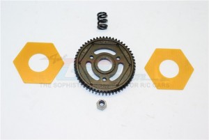 GPM STEEL#45 SPUR GEAR 56T 1/10 AXIAL SCX10 II - SSCX2056T-BK
