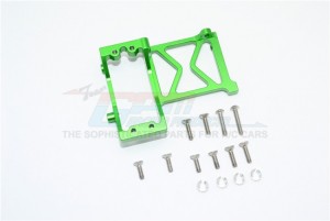 GPM VEN024 ALUMINUM SERVO MOUNT  HPI 1/10 VENTURE TOYOTA FJ CRUISER - GREEN - VEN024-G